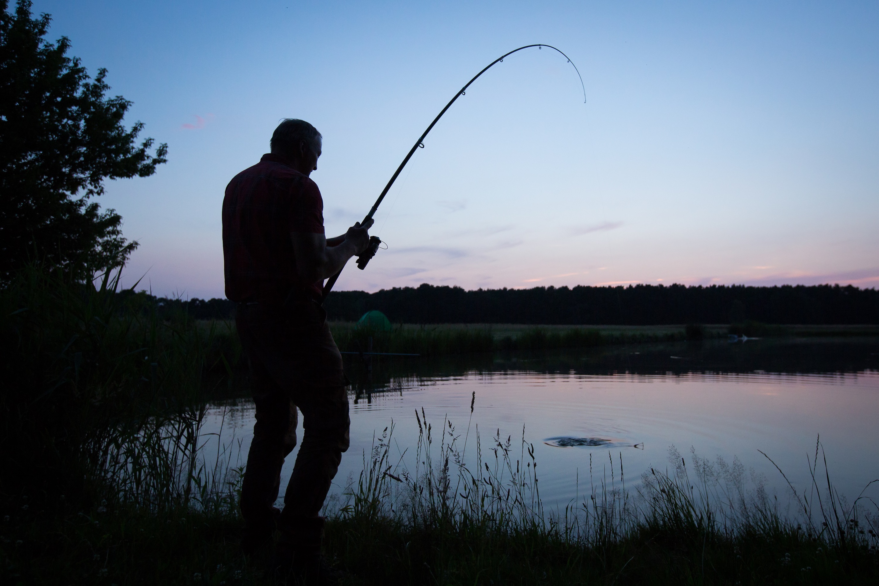 Angler im Seenland Oder-Spree, Foto: Florian Läufer, Lizenz: Seenland Oder-Spree